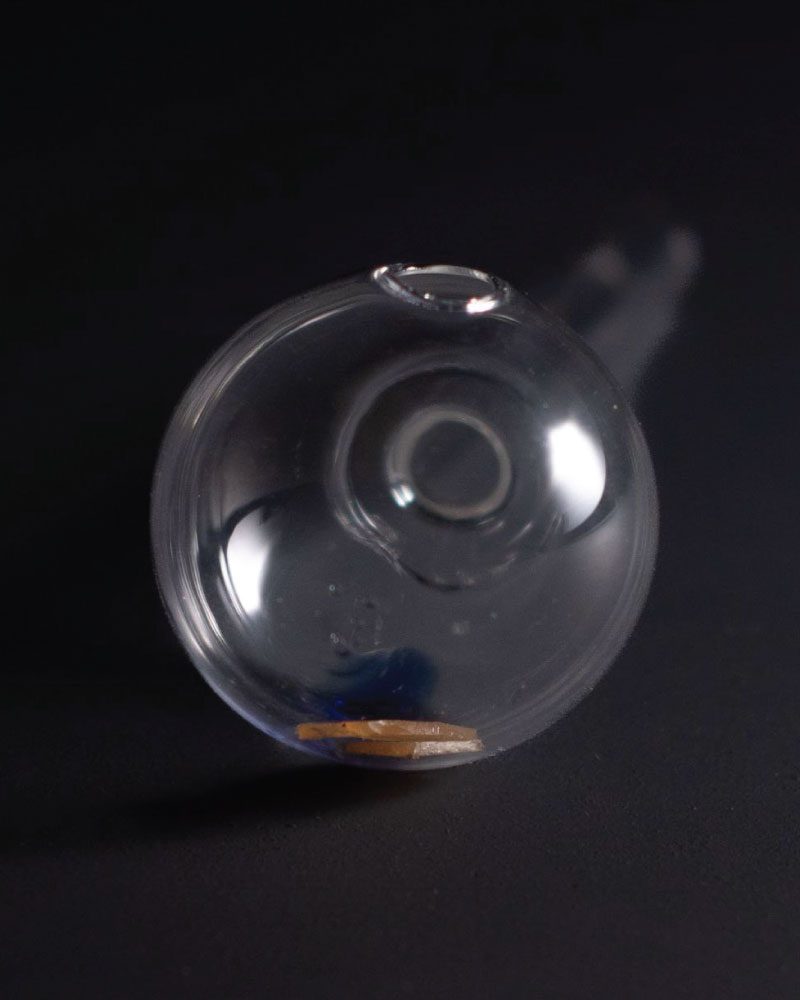 Pipa limpia con dosis fresca de 5-MEO-DMT